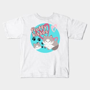 Fluffy cat Kids T-Shirt